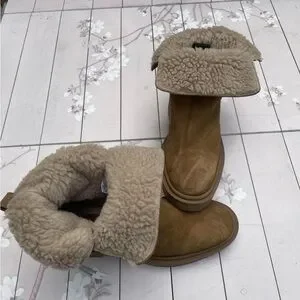 Zara | Shoes | Zara Tan Suede Ankle Boots With Buckle | Poshmark display picture 2